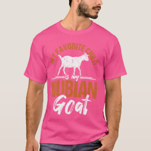 Funny Anglo Nubian Goat - Goat Lovers - Goat Farme T-Shirt