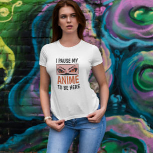 Funny Angry Anime Eyes  T-Shirt