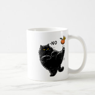 Funny Angry Black Cat That's No Kings In America K Coffee Mug