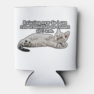 Funny angry cat meme for cat owners & lovers can cooler