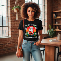 Funny Angry Santa Christmas I’m Not Arguing Quote