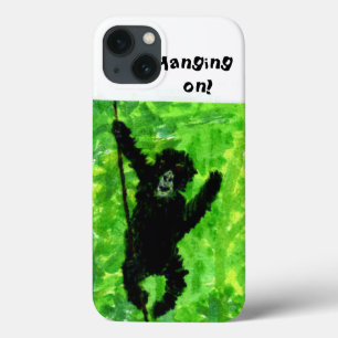 Funny Animal Art Monkey Gorilla iPhone 13 Case