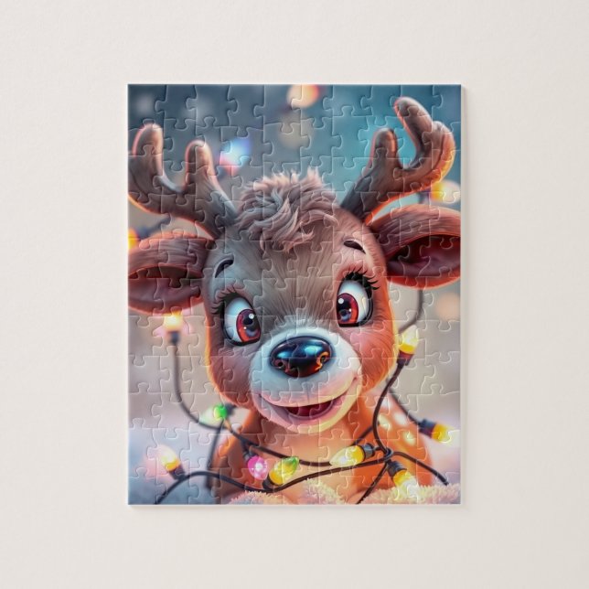 Funny animal art – perfect gift for animal lovers  jigsaw puzzle (Vertical)