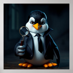 Funny animal art – perfect gift for animal lovers poster