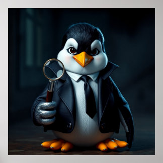 Funny animal art – perfect gift for animal lovers  poster