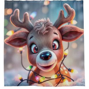 Funny animal art – perfect gift for animal lovers shower curtain