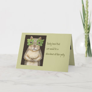 Funny animal/bird card