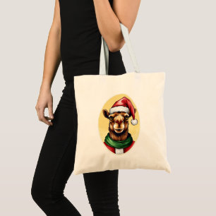 Funny Animal Christmas Favourites - Camel 1 Tote Bag