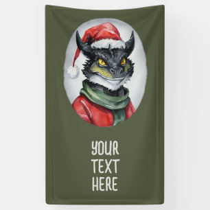 Funny Animal Christmas Favourites - Dragon 1 Banner