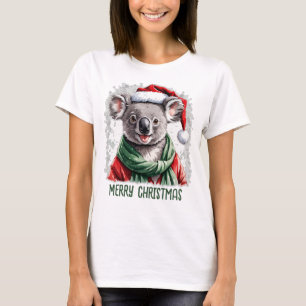 Funny Animal Christmas Favourites - Koala 1 T-Shirt