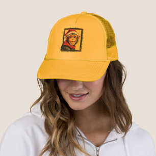 Funny Animal Christmas Favourites - Monkey 2 Trucker Hat