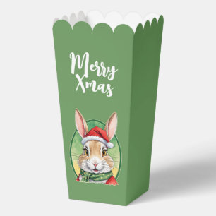 Funny Animal Christmas Favourites - Rabbit 5 Favour Box