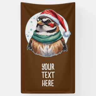 Funny Animal Christmas Favourites - Sparrow 1 Banner