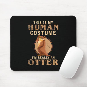 Funny Animal Costume Zoo Keeper Mouse Mat