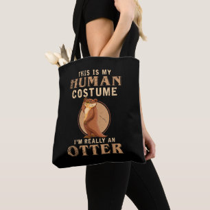 Funny Animal Costume Zoo Keeper Tote Bag