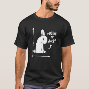 Funny Animal Lover Gift Optical Illusion Duck Or R T-Shirt