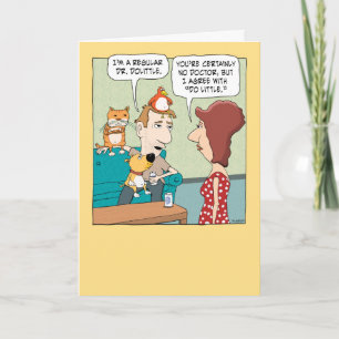 Funny Animal Magnetism Anniversary Card