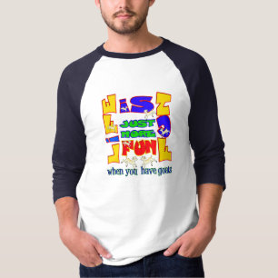 Funny Animal Saying  Goat Humour T-Shirt