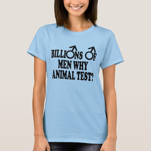 Funny animal test T-Shirt (Front)