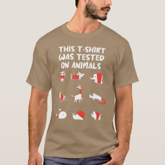 Funny animal ware lover design vegan animal retro T-Shirt