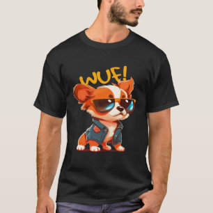 Funny Animals Dog Cat Owl Fox Cute T-Shirt