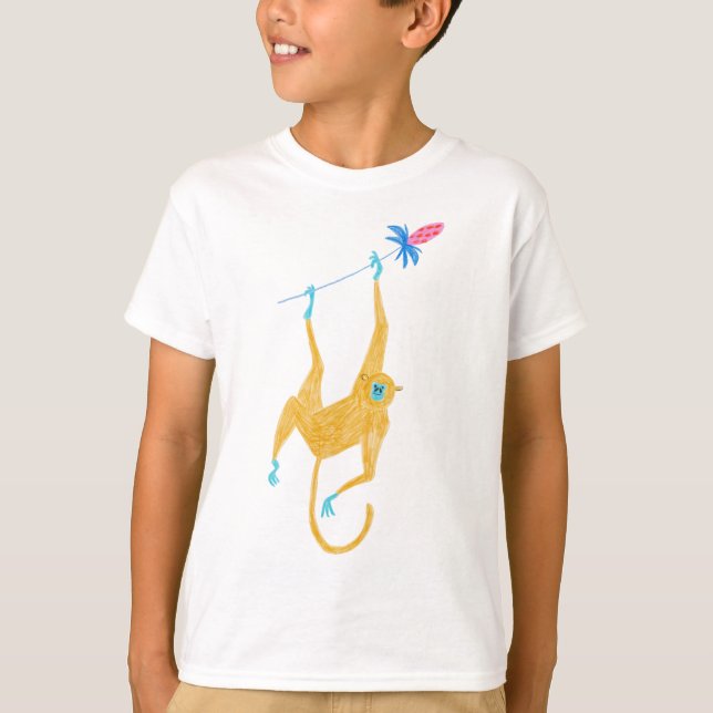 Funny Animals Kids T-Shirt (Front)