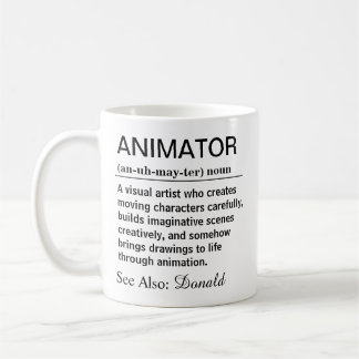 Funny Animator Definition Coffee Mug
