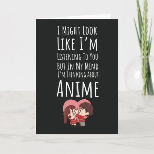 Funny Anime Cards Japanese Kawaii Otaku Humour