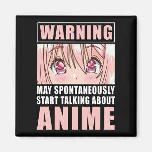 Funny Anime Girl Japanese Otaku Manga Japan Magnet