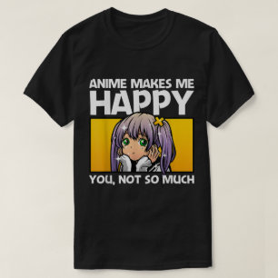Funny Anime Girl Otaku Design T-Shirt