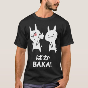 Funny Anime Japan Baka Rabbit Slap - Baka Japanese T-Shirt