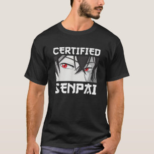 Funny Anime Otaku for Teen Boys and Weebs Certifie T-Shirt
