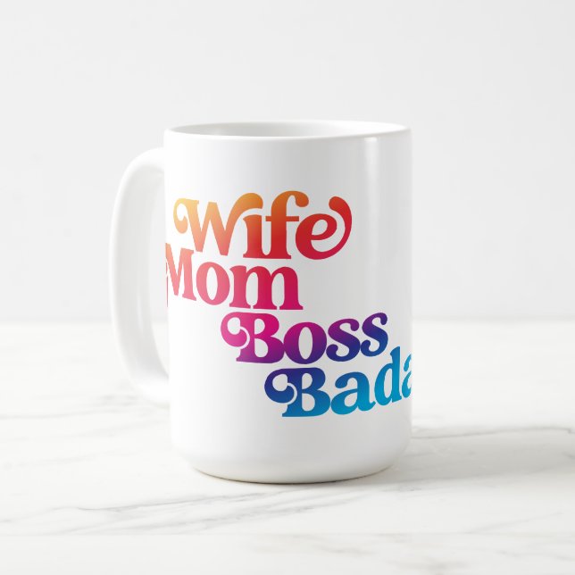Funny Anniversary Birthday Christmas Wife Mum Gift Coffee Mug (Front Left)