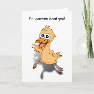 Funny anniversary card for a couple.