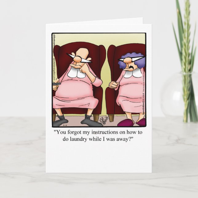 Funny Anniversary Card For Couple (Front)