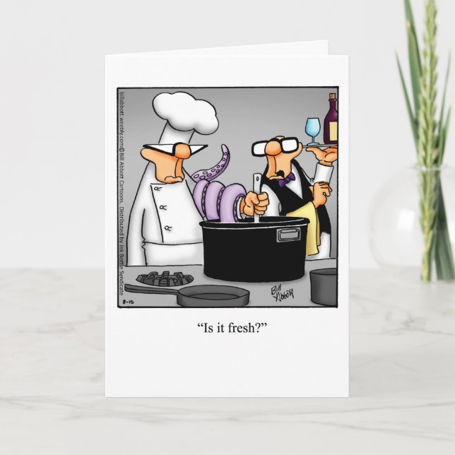 Funny Anniversary Greeting Card For Her (Front)