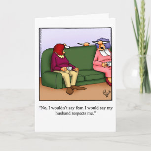 Funny Anniversary Humour Card