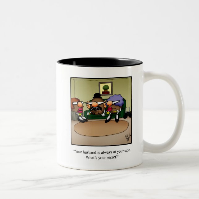 Funny Anniversary Humour Coffee Mug (Right)