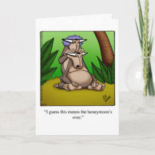 Funny Anniversary Humour Greeting Card
