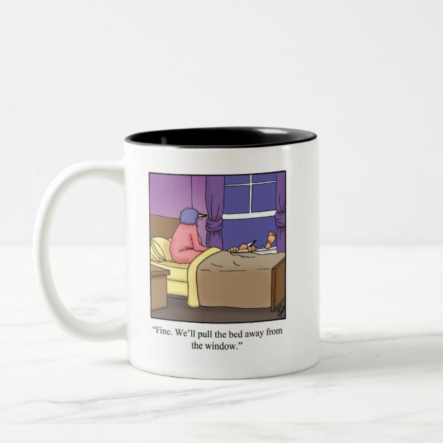 Funny Anniversary Humour Mug For Them (Left)