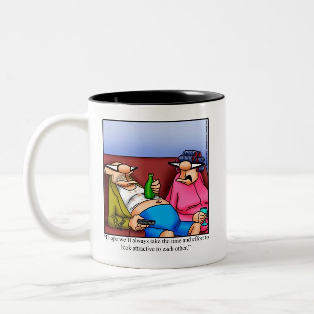 Funny Anniversary Humour Mug For Them (Left)