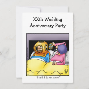 Funny Anniversary Party Invitation