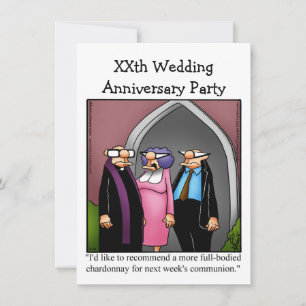 Funny Anniversary Party Invitation