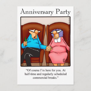 Funny Anniversary Party Invitation "Spectickles"