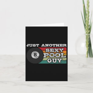 Funny Another Y Billiard Man Card