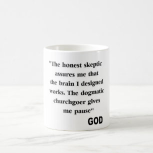 funny anti-religion quote coffee mug