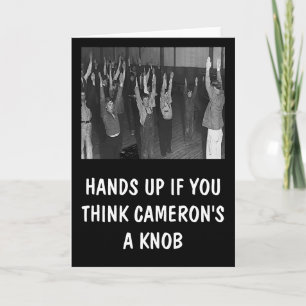 Funny anti Tories Card