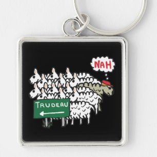 Funny Anti Trudeau Key Ring