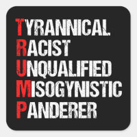 Funny Anti Trump Acronym Political Humour