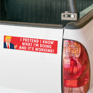 Funny Anti Trump Car Bumper Stickers
